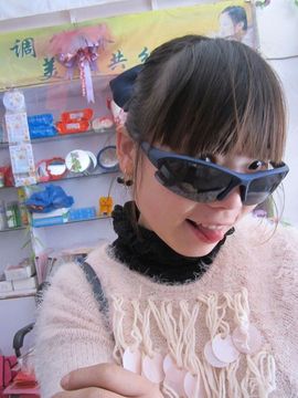 淡紫色で妩媚主播照片
