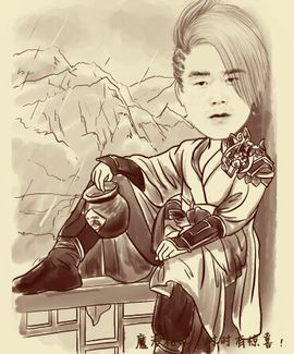 孤独小羽毛主播照片