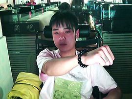 梁磊。主播照片