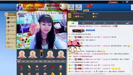 开心蓝儿主播照片