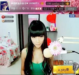 瞬間讓莪花痴主播照片