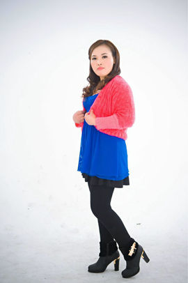 国珍万人迷女神兰兰主播照片