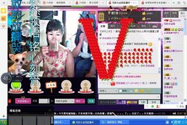 美妹唱歌。主播照片