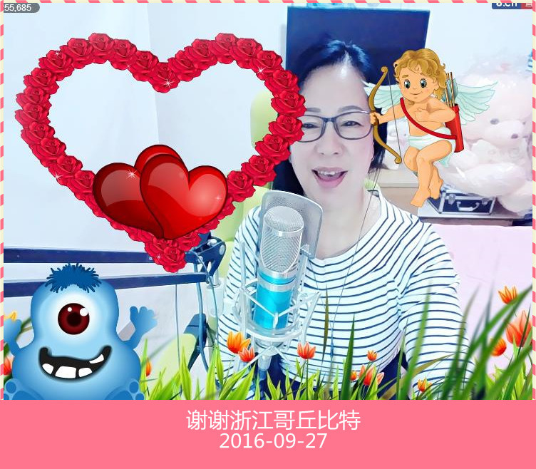 魅力女人唱民歌的图片