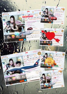 辣妈蓝魔主播照片