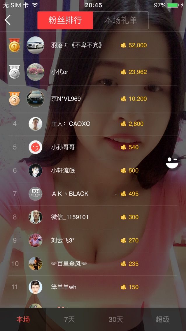 大怪我咯！主播照片