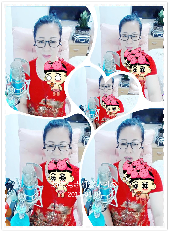 魅力女人唱民歌的图片