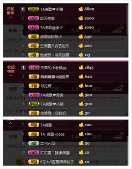 TA虎歌主播照片