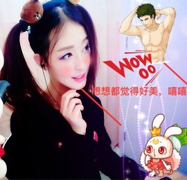 雅典娜替身biu～主播照片