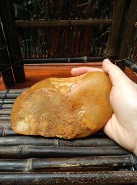 黄蜡石-黄龙玉-逍遥主播照片