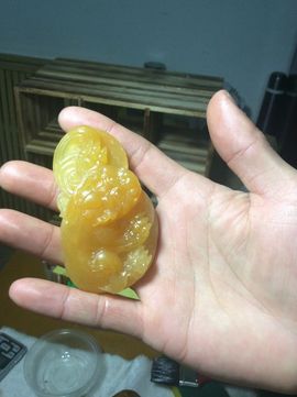 黄蜡石-黄龙玉-逍遥主播照片