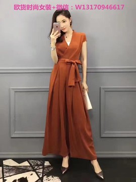 欧货时尚女装主播照片
