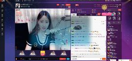 只是张蝶主播照片