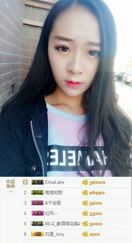 傲雪没人疼！主播照片