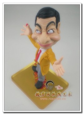 魏君丽雕像艺术主播照片