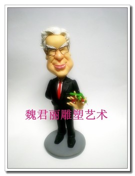 魏君丽雕像艺术主播照片