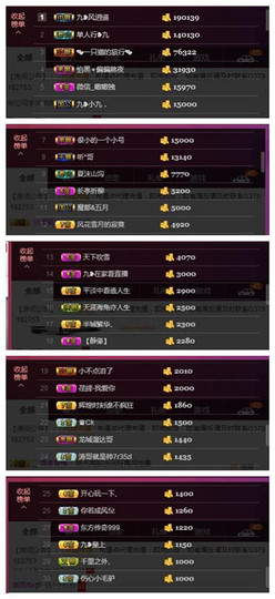 九小九，主播照片