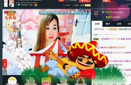 “李啦啦”主播照片