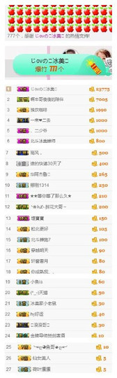 冰美感恩有你主播照片