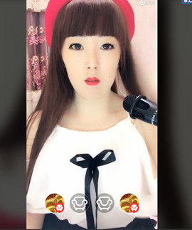 傅园慧.主播照片