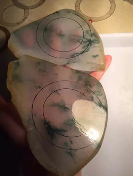 看原石开翡翠主播照片