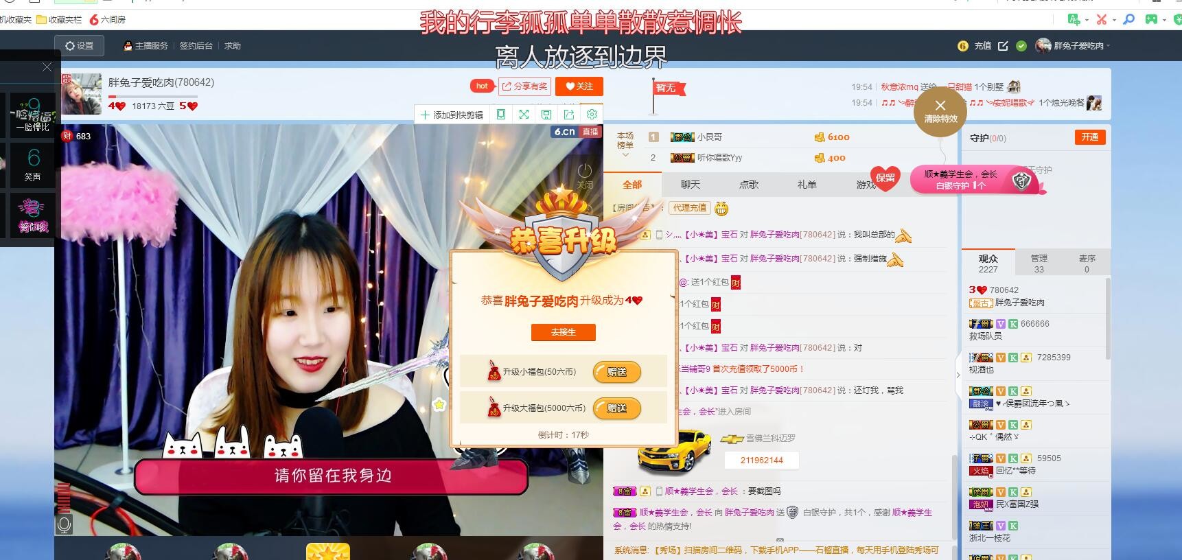 巍的猫的主播照片