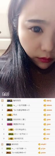 你的小蕊主播照片
