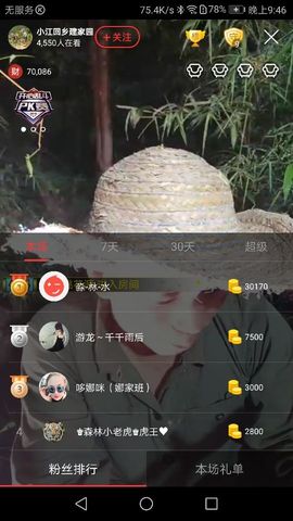 小江谢谢大家的支持主播照片