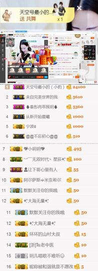 100星星返玫瑰主播照片
