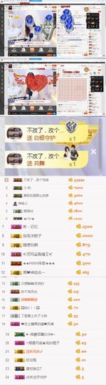 100星星返玫瑰主播照片