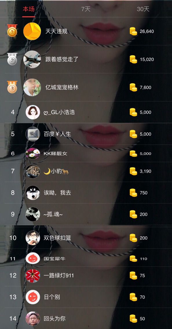 自在鱼🍃主播照片