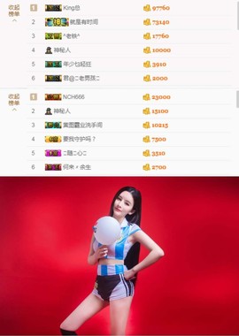 深圳卡布奇诺主播照片