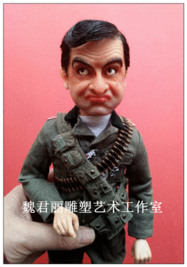 魏君丽雕像艺术主播照片