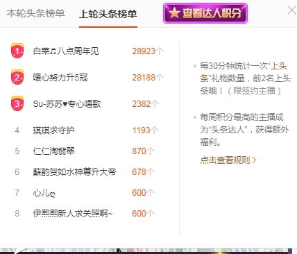 暖心等我！的主播照片