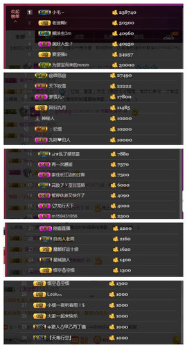九小九，主播照片