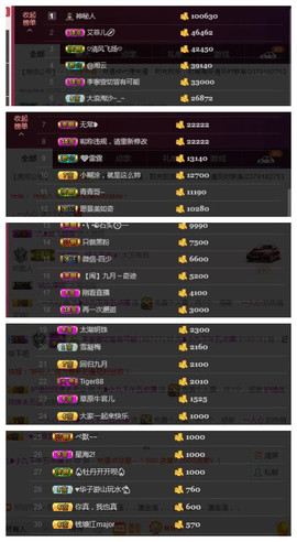 九小九，主播照片