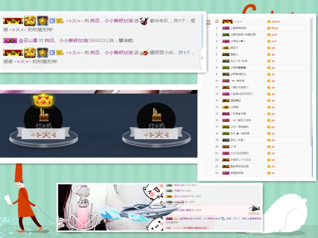 向日小小葵求超级英雄的主播照片