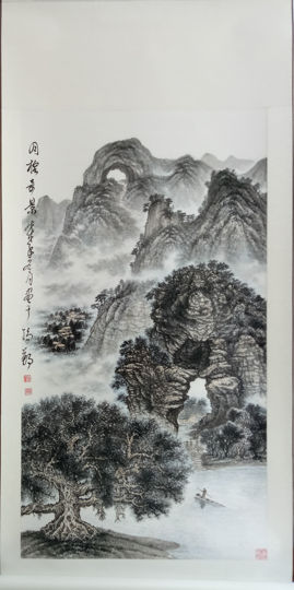 甲景书画苑主播照片