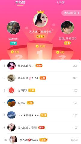 万人迷🌸新人主播照片