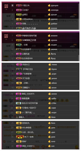 九小九，主播照片