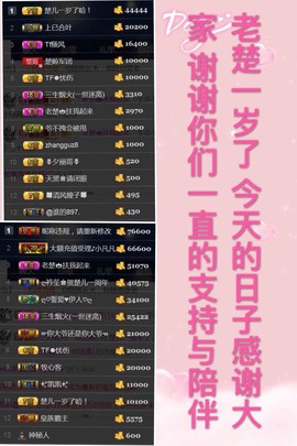 哇塞！楚儿主播照片
