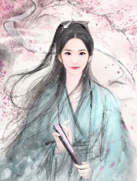 打瞌睡的扇子主播照片