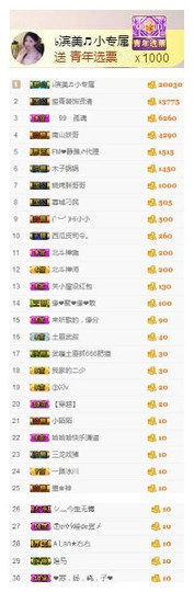 冰美感恩有你主播照片