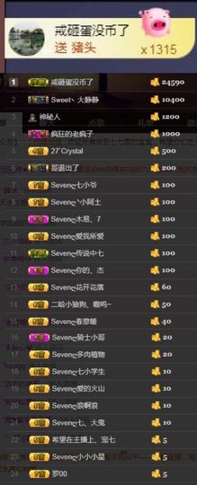 Sevenღ你七七呀主播照片