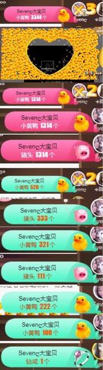 Sevenღ你七七呀主播照片