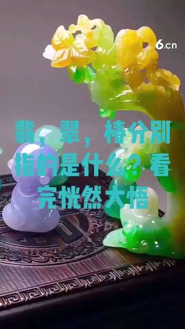 翡，翠，椿分别指的是什么？