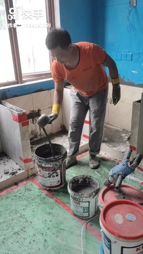 瓷砖橱柜灌浆