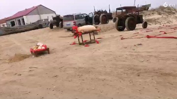 鱼民下海开海捕鱼敬海神