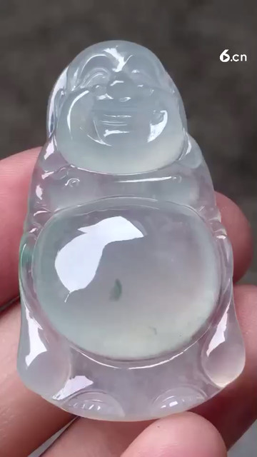 高冰站佛，种水通透.4380