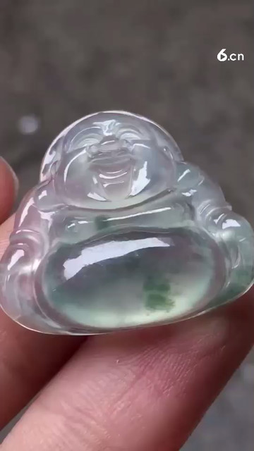 高冰飘彩坐佛，种老飘花2780